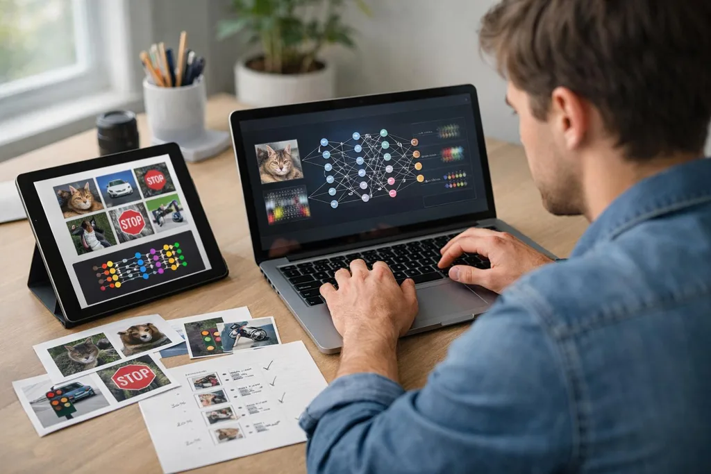 Computador utilizado para análise de dados e aprendizado de máquina
