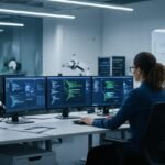 Agente de inteligência artificial sendo utilizado em um computador