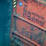 Máquinas de lavar e contêiner encontrados no fundo do Golfo do México